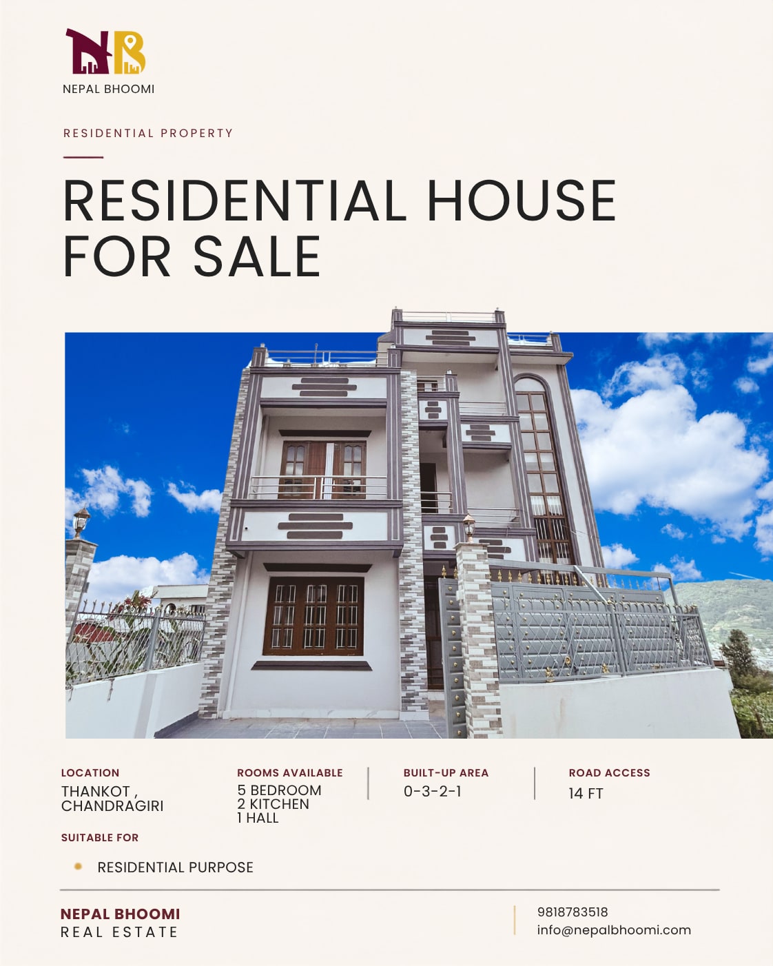5-Bedroom House in Thankot, Chandragiri, photo 3